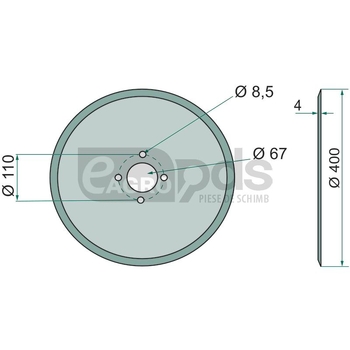Disc de semanat - GRANIT [1800280008]