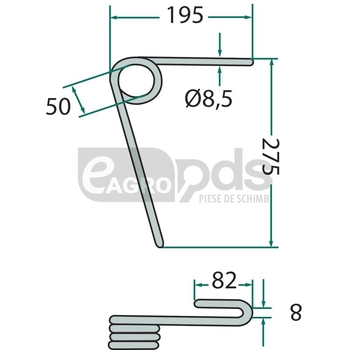 Gheara elastica - GRANIT [1800280025]