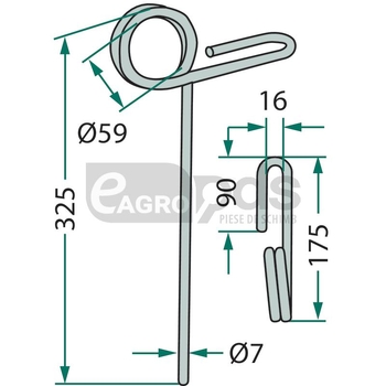 Gheara elastica - GRANIT [1800280030]