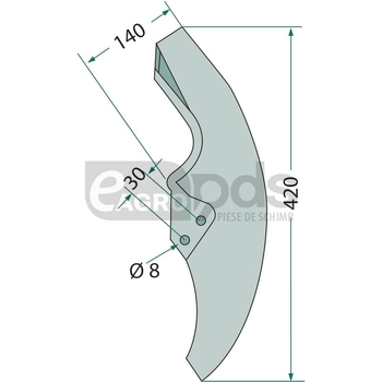 Varf brazdar - GRANIT [1800340012]