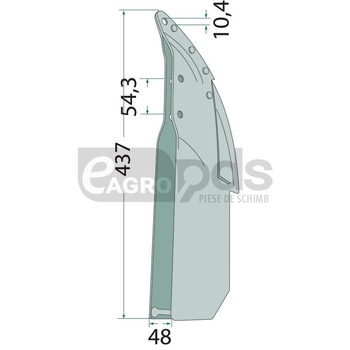 Brazdar semanatoare - GRANIT [1800590010]