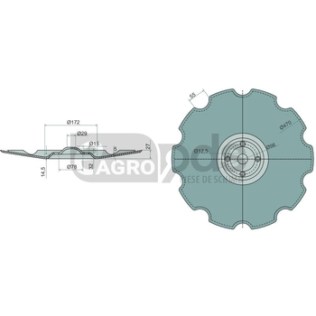 Taler disc - GRANIT [1800700048]