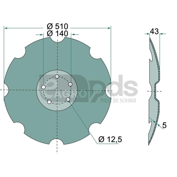 Taler disc - GRANIT [1800700061]
