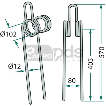 Gheara elastica - GRANIT [1801000STD]
