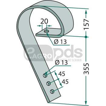 Dinte cultivator - GRANIT [18010.1046]