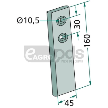 Piesa de uzura - GRANIT [18010.1171]