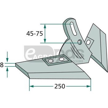 Aripa brazdar - GRANIT [180101.400-45NN]