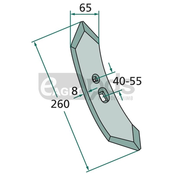 Brazdar - GRANIT [180101.40.060-8]