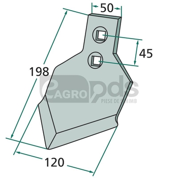Brazdar - GRANIT [180101.40.070]