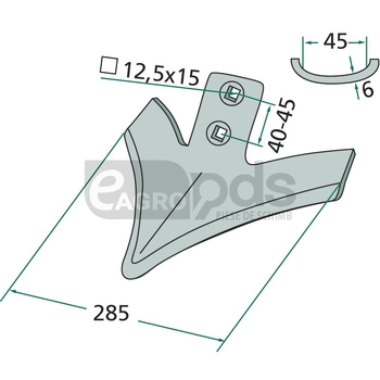 Aripa brazdar - GRANIT [180101.47UW-11B]