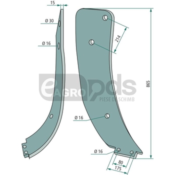 Dinte de scarificator - GRANIT [180101.5053]