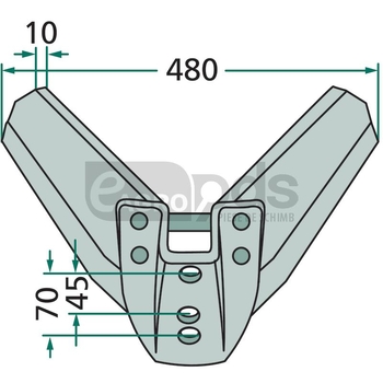 Aripa brazdar - GRANIT [180101.86025]