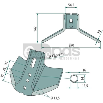 Aripa brazdar - GRANIT [180101.IND-1463]