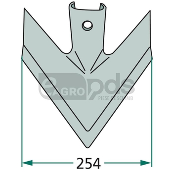 Brazdar cu aripi schimbare rapida - GRANIT [180101.QC-10]