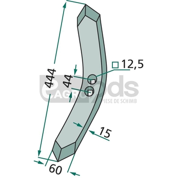 Brazdar ingust - GRANIT [180101.RAB-28]
