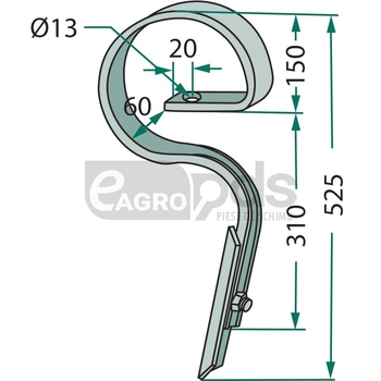 Dinte cultivator - GRANIT [1801.0562]