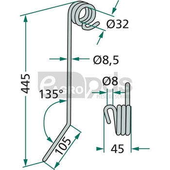 Gheara elastica - GRANIT [18010.HS-H5]