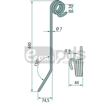 Gheara elastica - GRANIT [18010.HS-R7]