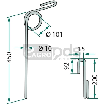 Gheara elastica - GRANIT [18010.ST-450]