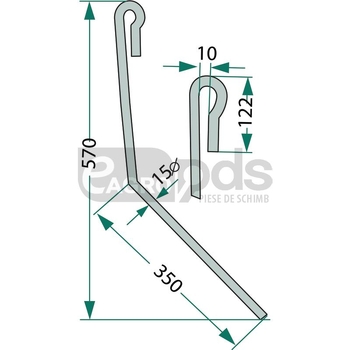 Gheara elastica - GRANIT [18010.ST-A24]