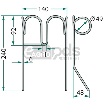 Gheara elastica - GRANIT [18010.ST-AD]