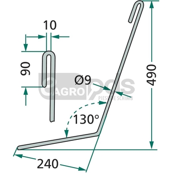 Gheara elastica - GRANIT [18010.ST-AEL-9]