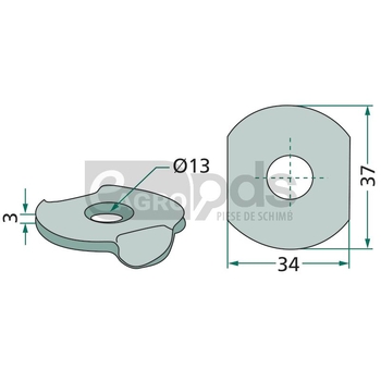 Disc - GRANIT [18010.ST-HH-2]