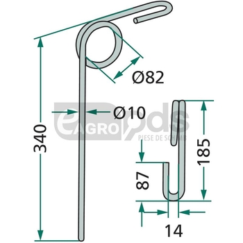 Gheara elastica - GRANIT [18010.ST-K1]