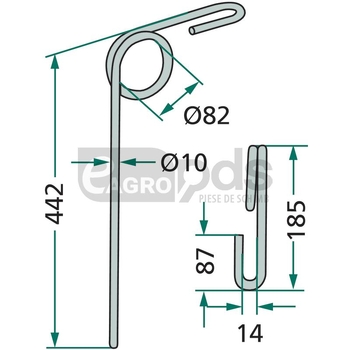 Gheara elastica - GRANIT [18010.ST-K2]