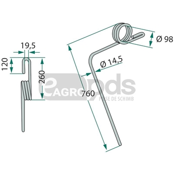 Gheara elastica - GRANIT [18010.ST-KOE-2]