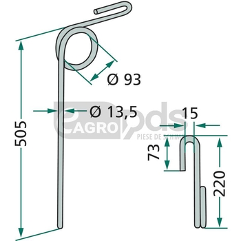 Gheara elastica - GRANIT [18010.ST-KOE-3]
