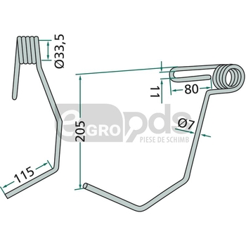 Gheara elastica - GRANIT [18010.ST-LE-05]