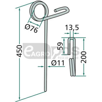 Gheara elastica - GRANIT [18010.ST-MF-01]
