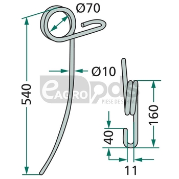 Gheara elastica - GRANIT [18010.ST-MS-2]