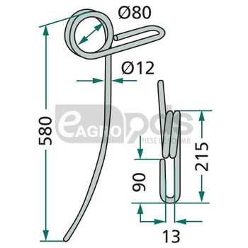Gheara elastica - GRANIT [18010.ST-MS-4]