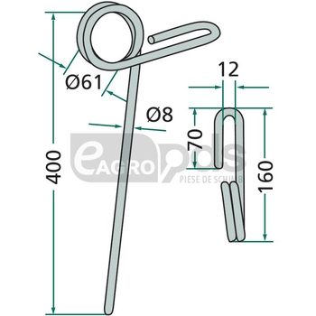 Gheara elastica - GRANIT [18010.ST-NO]