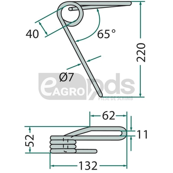 Gheara elastica - GRANIT [18010.ST-NO2]