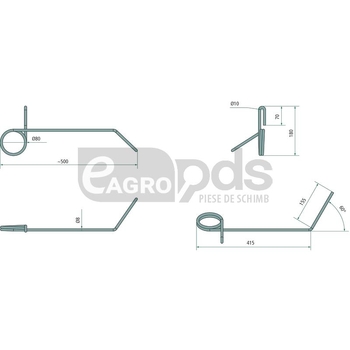 Gheara elastica - GRANIT [18010.ST-NO3-L]