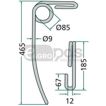 Gheara elastica - GRANIT [18010.ST-NS1]
