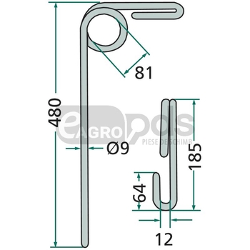 Gheara elastica - GRANIT [18010.ST-SL-9]