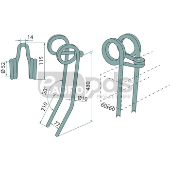 Gheara elastica - GRANIT [18010.ST-UNI-01]