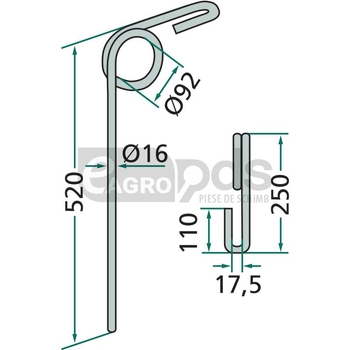 Gheara elastica - GRANIT [18010.ST-VI-1]