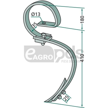 Dinte cultivator - GRANIT [1801.10.1001]