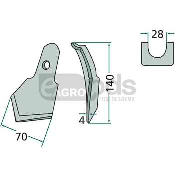 Brazdar lat - GRANIT [1801.10.131]