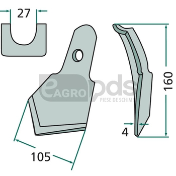 Brazdar lat - GRANIT [1801.10.132]