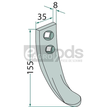 Brazdar - GRANIT [1801.10.400]