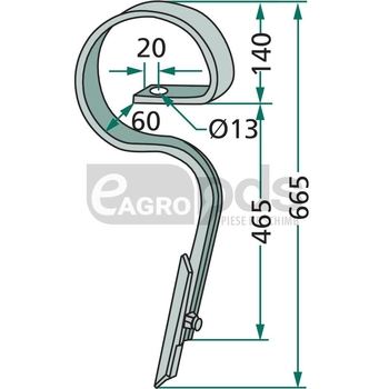 Dinte cultivator - GRANIT [1801.1515]