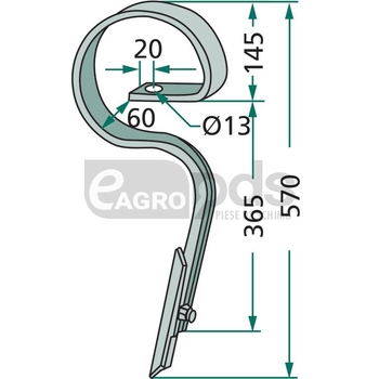Dinte cultivator - GRANIT [1801.1516]