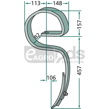Dinte cultivator - GRANIT [1801209125]