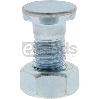 Surub plug - cap inecat 2E, M12x30, cl10.9, cu piulita - GRANIT [1801230HU10]